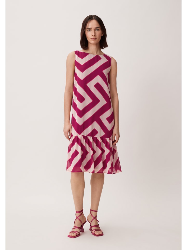 Короткое платье comma Kleid kurz, цвет Mehrfarbig-pink 
Короткое платье comma Kleid kurz, цвет Mehrfarbig-pink