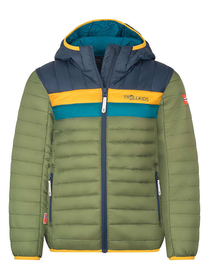 Переходная куртка "Eikefjord" цвета хаки. Trollkids
Переходная куртка "Eikefjord" цвета хаки. Trollkids