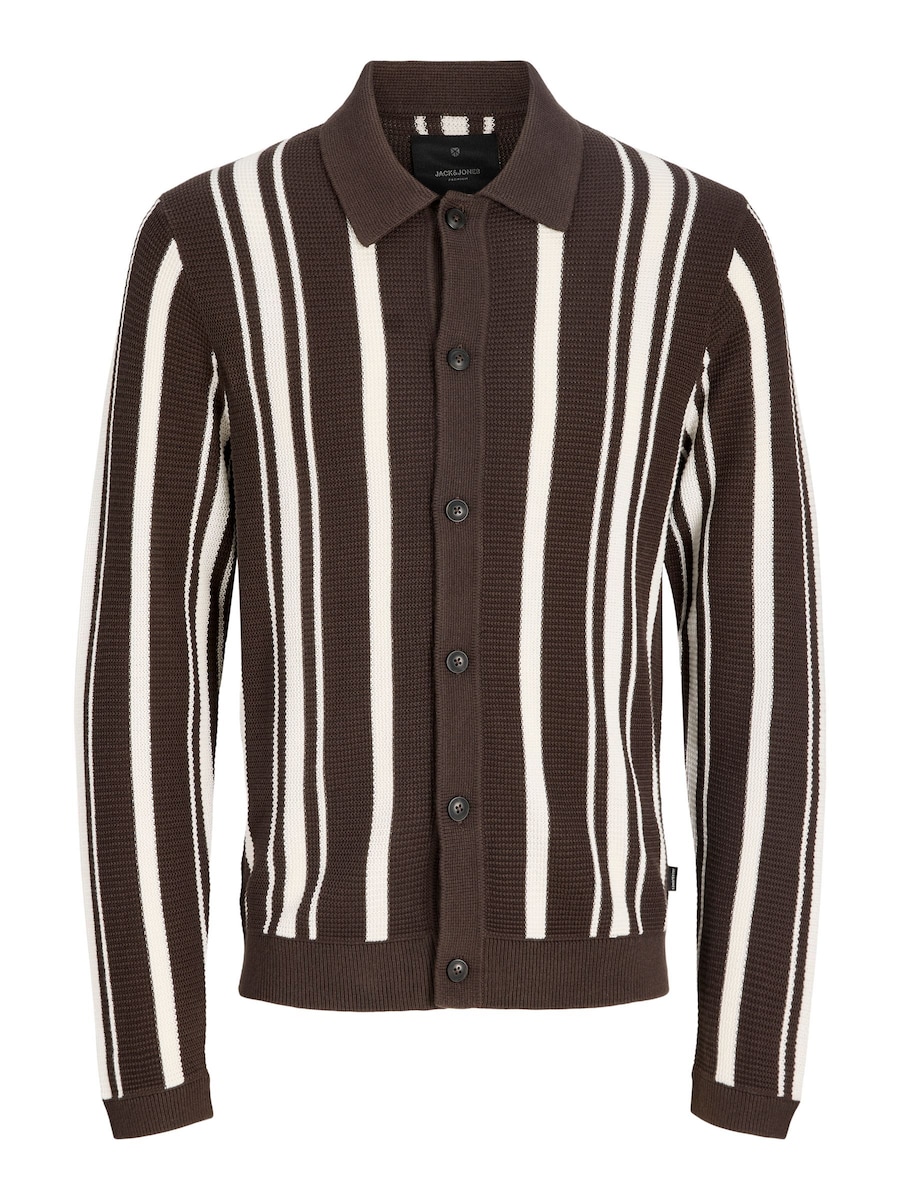 Вязаный кардиган JACK & JONES, коричневый
Вязаный кардиган JACK & JONES, коричневый