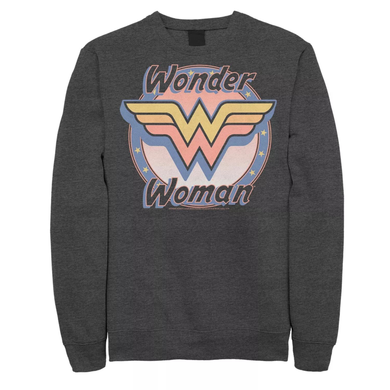 Мужской флис в стиле ретро с ярким логотипом Wonder Woman DC Comics
Мужской флис в стиле ретро с ярким логотипом Wonder Woman DC Comics
