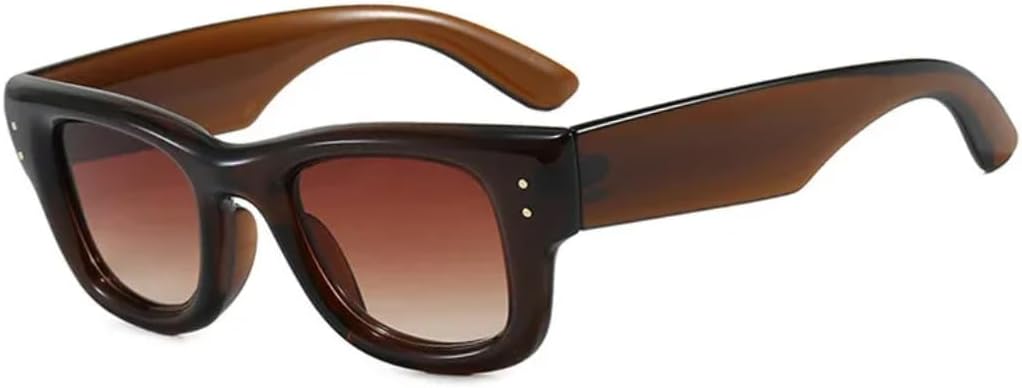 Солнцезащитные очки Rivets для женщин с градиентным покрытием, защита от УФ-излучения UV400, модные очки Black Tea для мужчин, трендовые солнцезащитные очки UUPTTPL, Tea Tea
Солнцезащитные очки Rivets для женщин с градиентным покрытием, защита от УФ-излучения UV400, модные очки Black Tea для мужчин, трендовые солнцезащитные очки UUPTTPL, Tea Tea