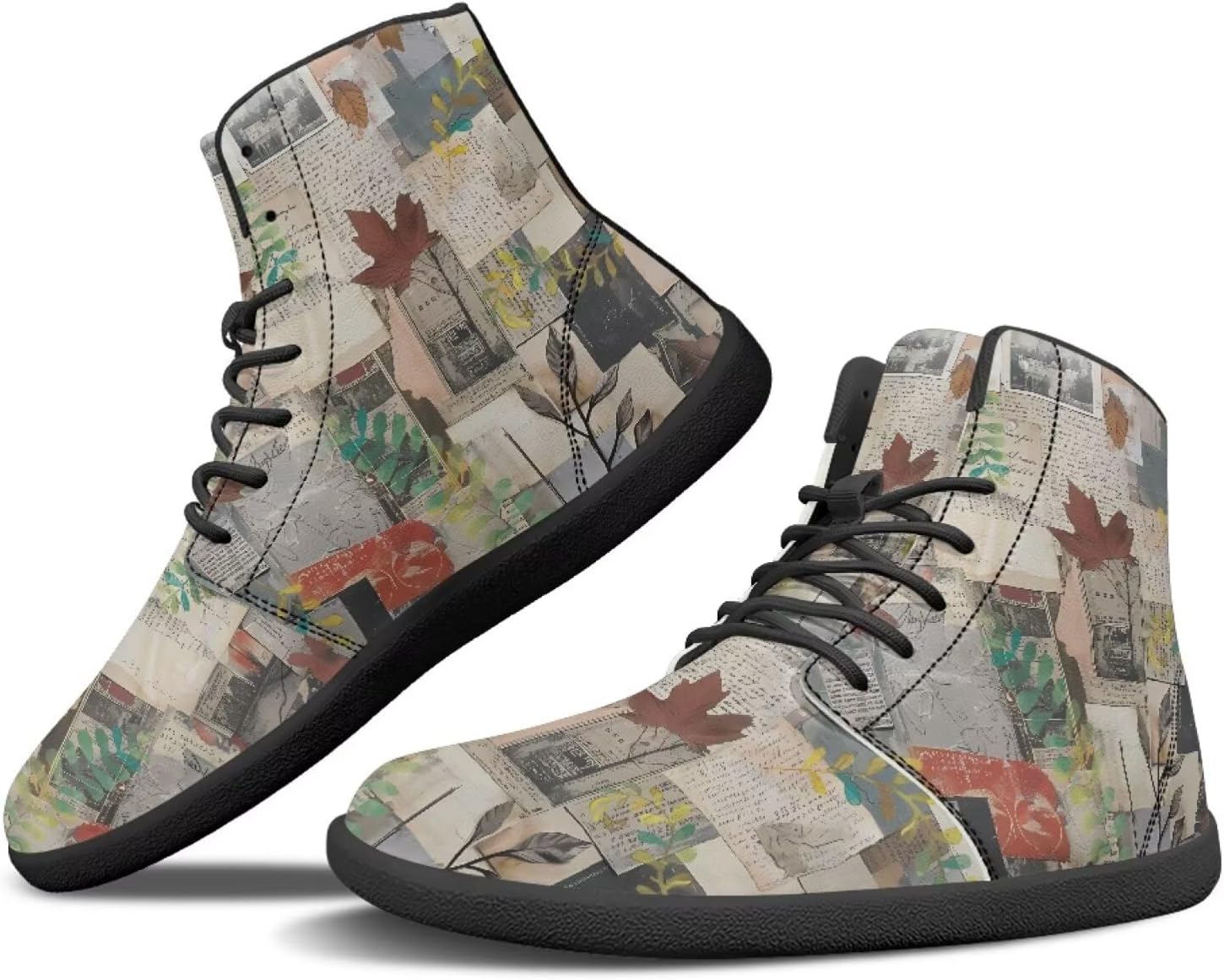 Мужские высокие кеды Binienty с ощущением земли, ботинки из ПУ-кожи, минималистичные повседневные плоские кроссовки, Newspaper Maple Leaf
Мужские высокие кеды Binienty с ощущением земли, ботинки из ПУ-кожи, минималистичные повседневные плоские кроссовки, Newspaper Maple Leaf