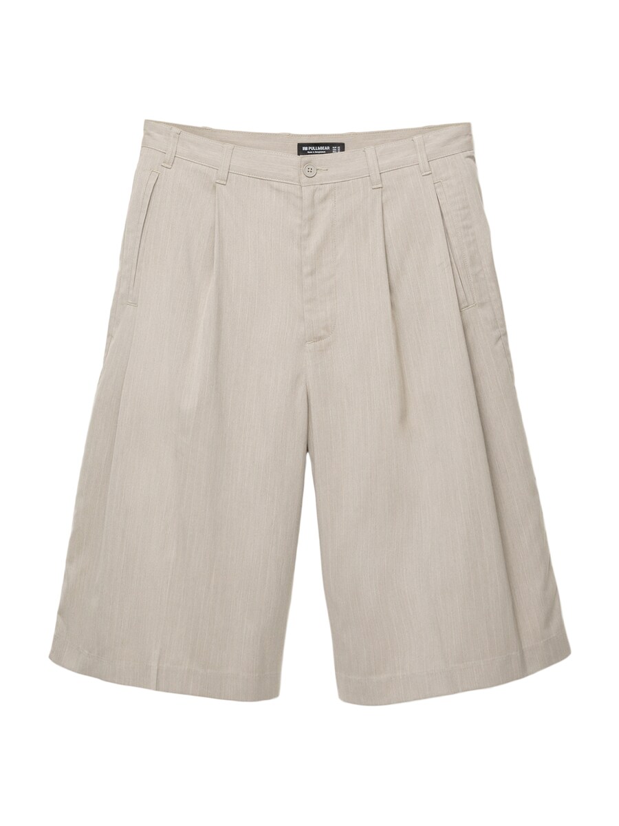 Широкие брюки со складками спереди Pull&Bear, светло-бежевый
Широкие брюки со складками спереди Pull&Bear, светло-бежевый