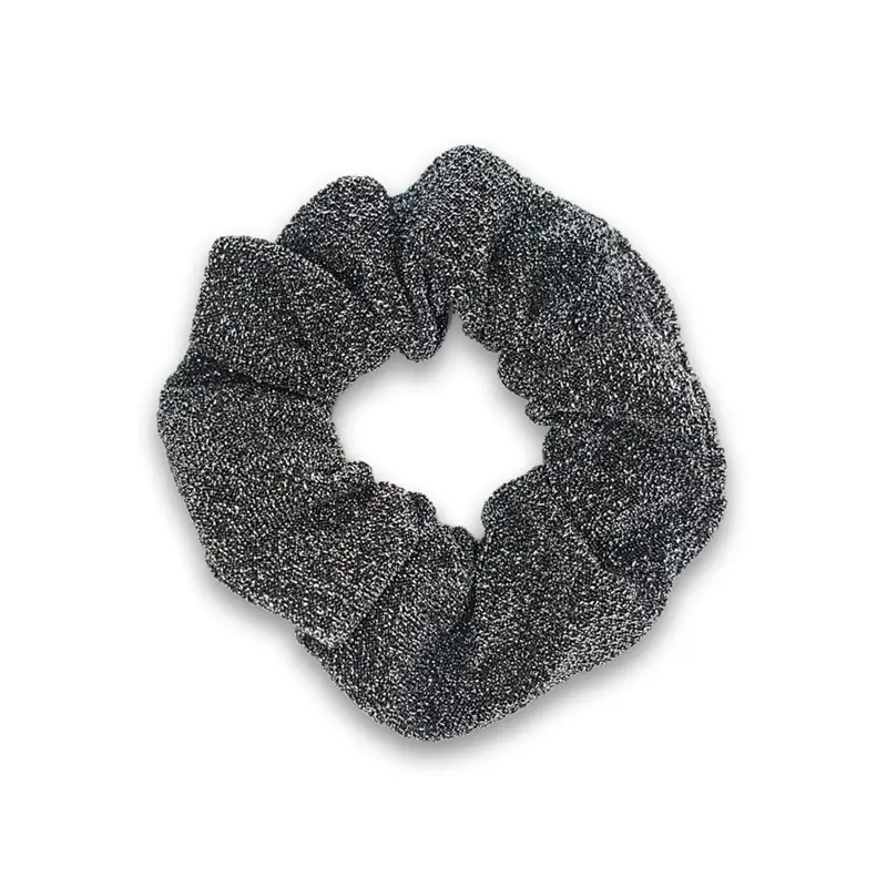 Резинка для волос glitter scrunchie Soho, silver, количество 1 шт.
Резинка для волос glitter scrunchie Soho, silver, количество 1 шт.