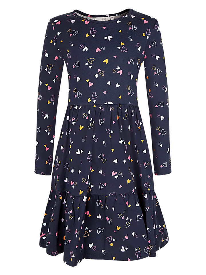 Платье темно-синего цвета happy girls by Eisend
Платье темно-синего цвета happy girls by Eisend