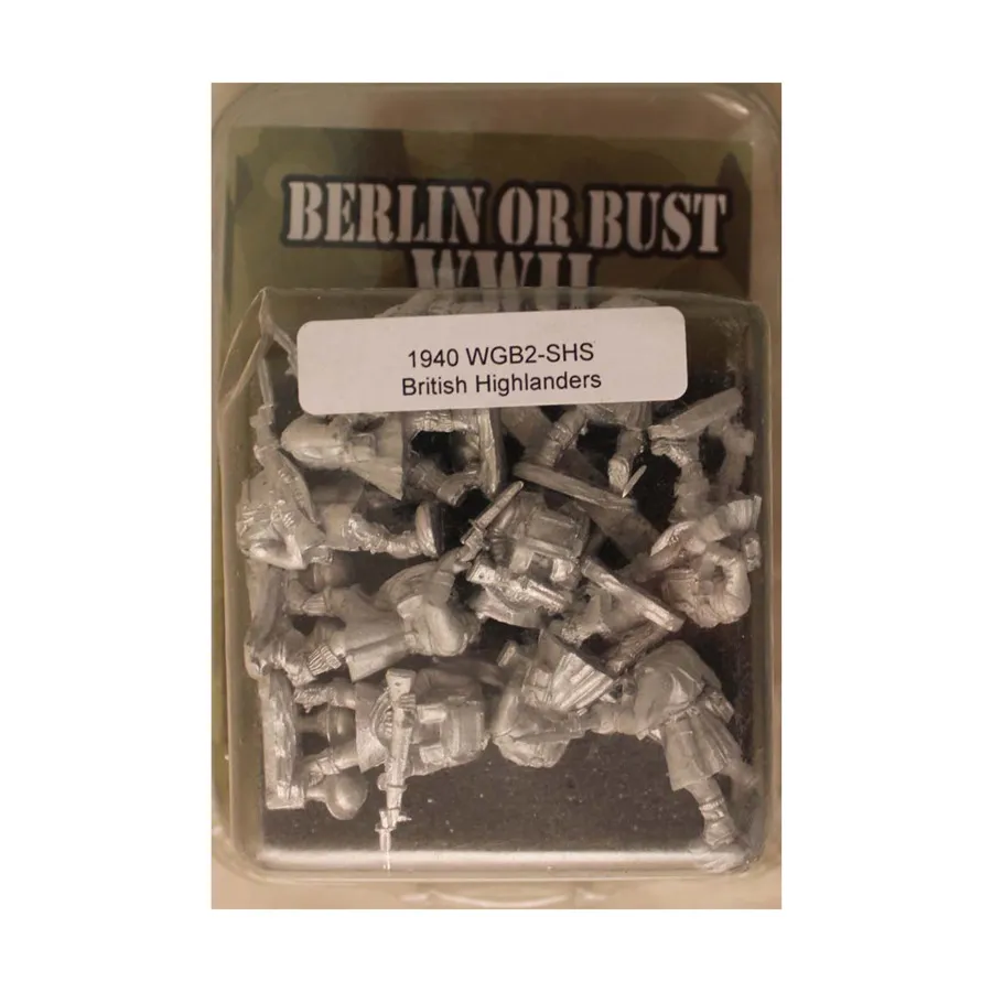 Британские горцы (2-е издание), Berlin or Bust WWII Miniatures - British - Infantry
Британские горцы (2-е издание), Berlin or Bust WWII Miniatures - British - Infantry