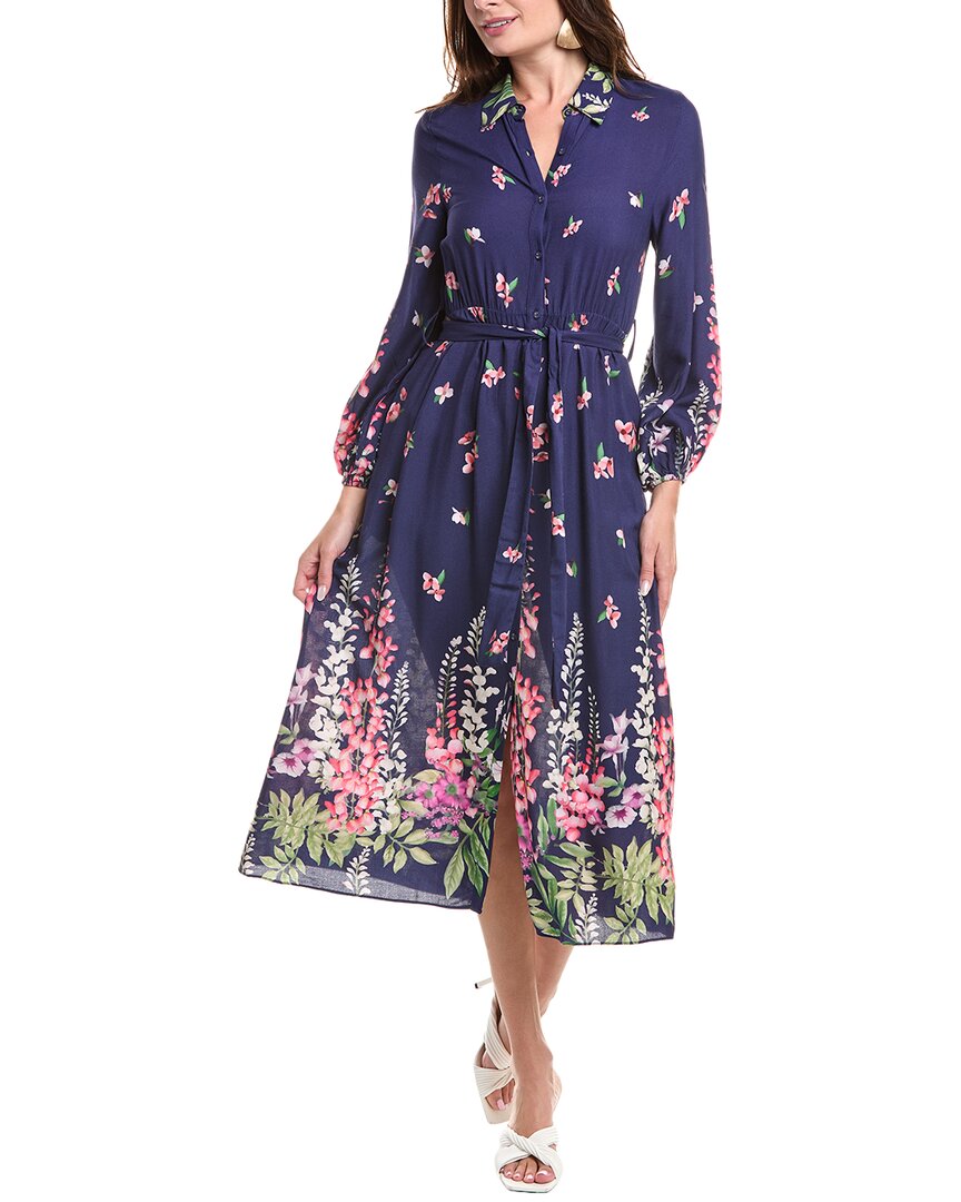 Гарри Би Платье-рубашка с рукавами-фонариками Garrie B, синий
Гарри Би Платье-рубашка с рукавами-фонариками Garrie B, синий