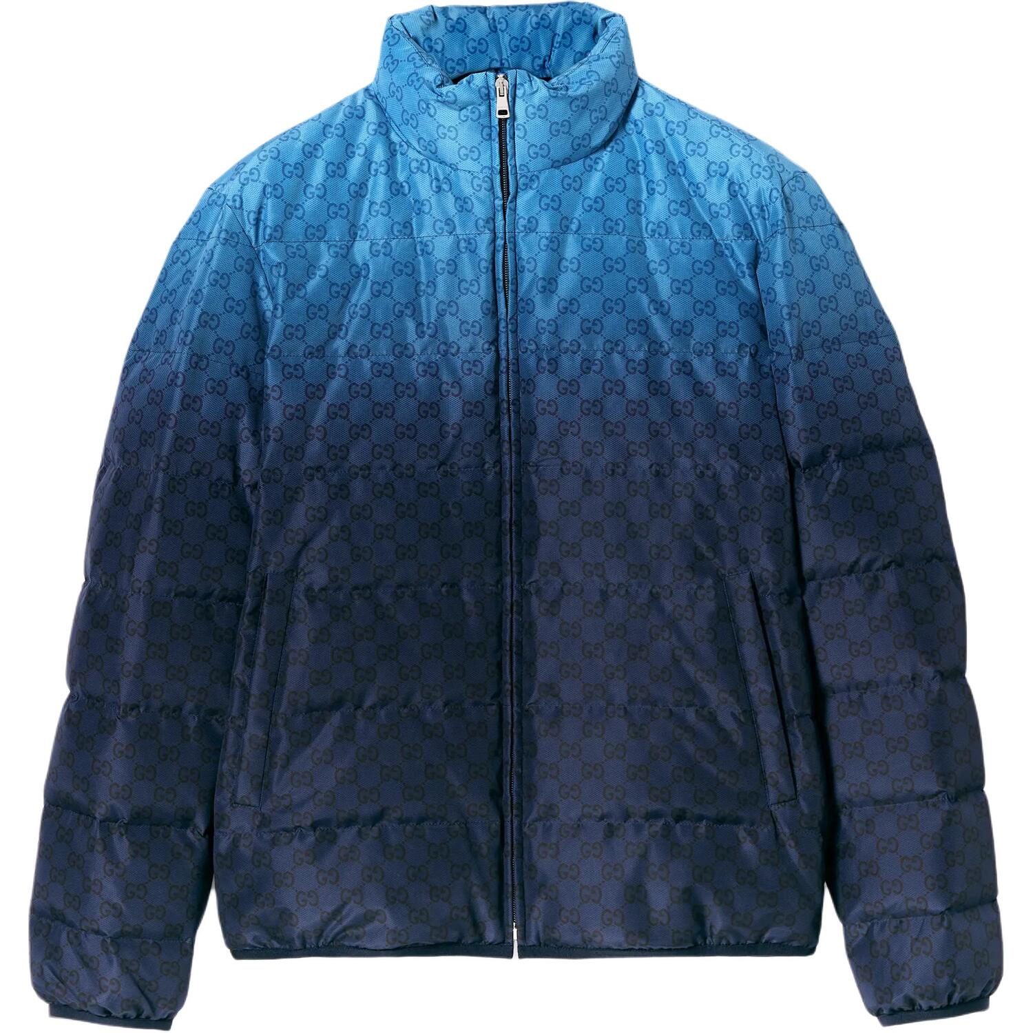 Техническая поплиновая куртка на молнии GUCCI, синий
Техническая поплиновая куртка на молнии GUCCI, синий