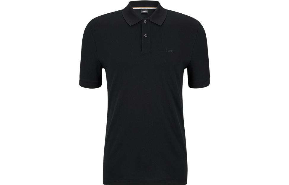 Босс Паллас вышитая поло с прямым подолом HUGO BOSS, черный
Босс Паллас вышитая поло с прямым подолом HUGO BOSS, черный