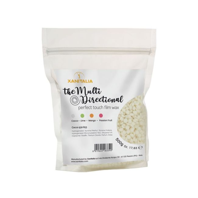 Многонаправленный депиляционный воск Xanitalia, 500 гр
Многонаправленный депиляционный воск Xanitalia, 500 гр