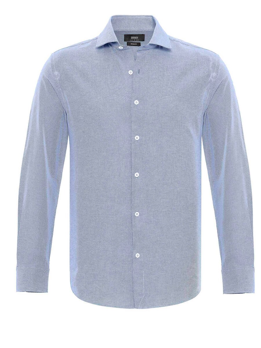 Рубашка на пуговицах классического кроя Antioch, светло-синий 
Рубашка на пуговицах классического кроя Antioch, светло-синий