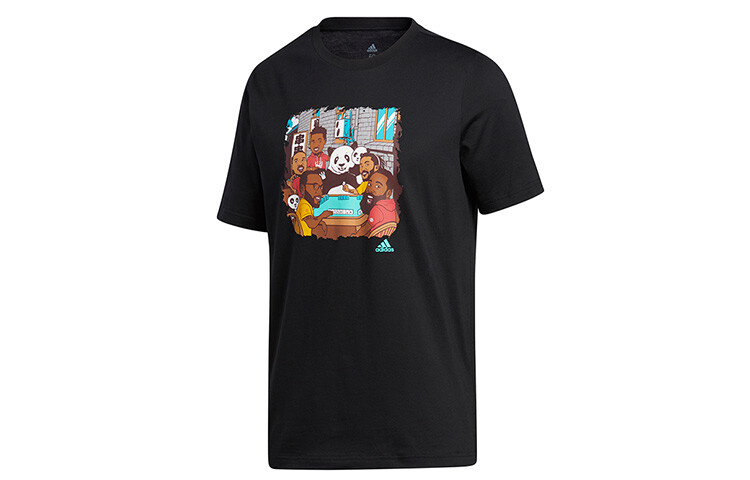 Футболка мужская черная Adidas, черный
Футболка мужская черная Adidas, черный