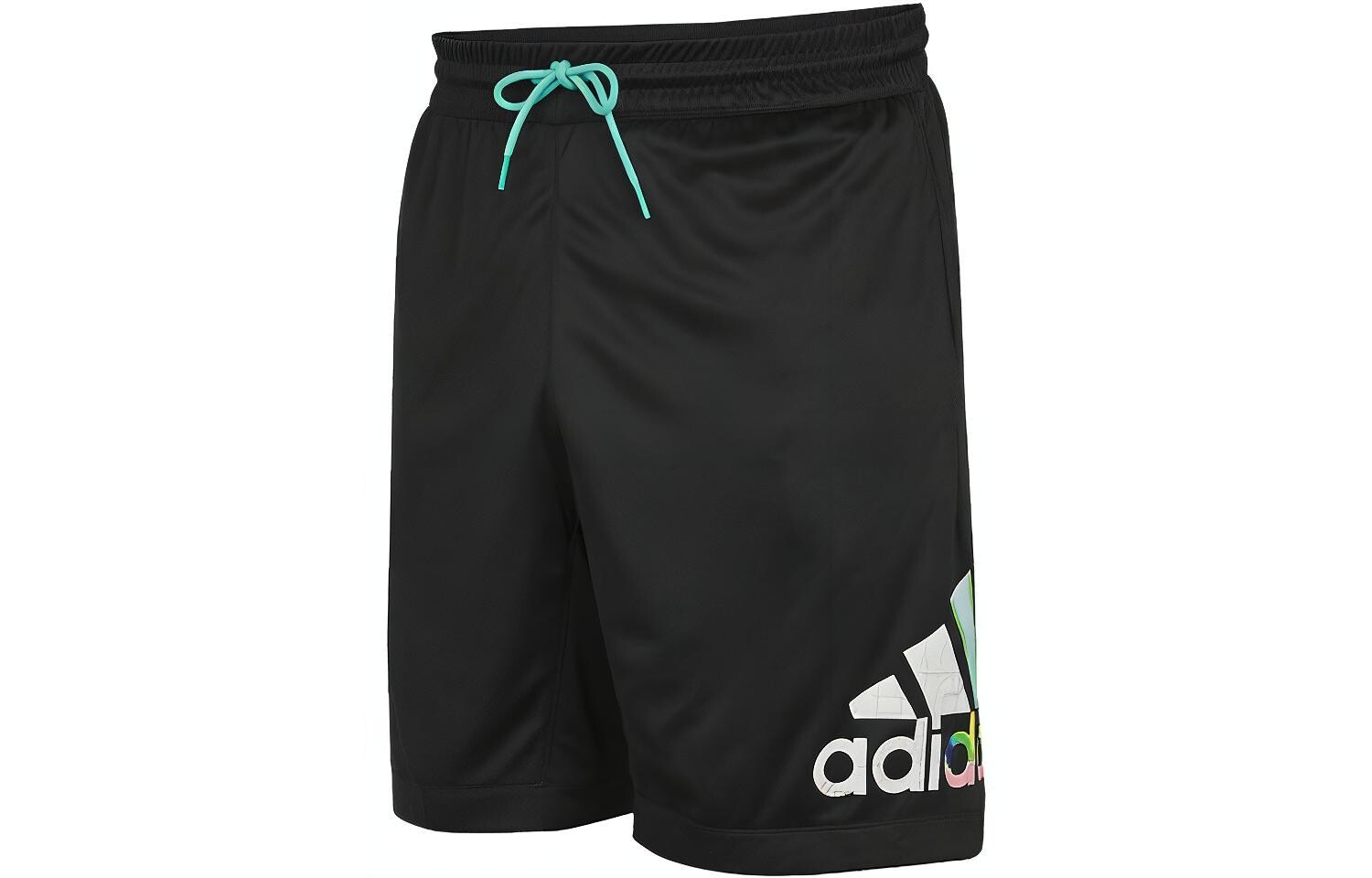 Баскетбольные шорты мужские черные Adidas, черный 
Баскетбольные шорты мужские черные Adidas, черный