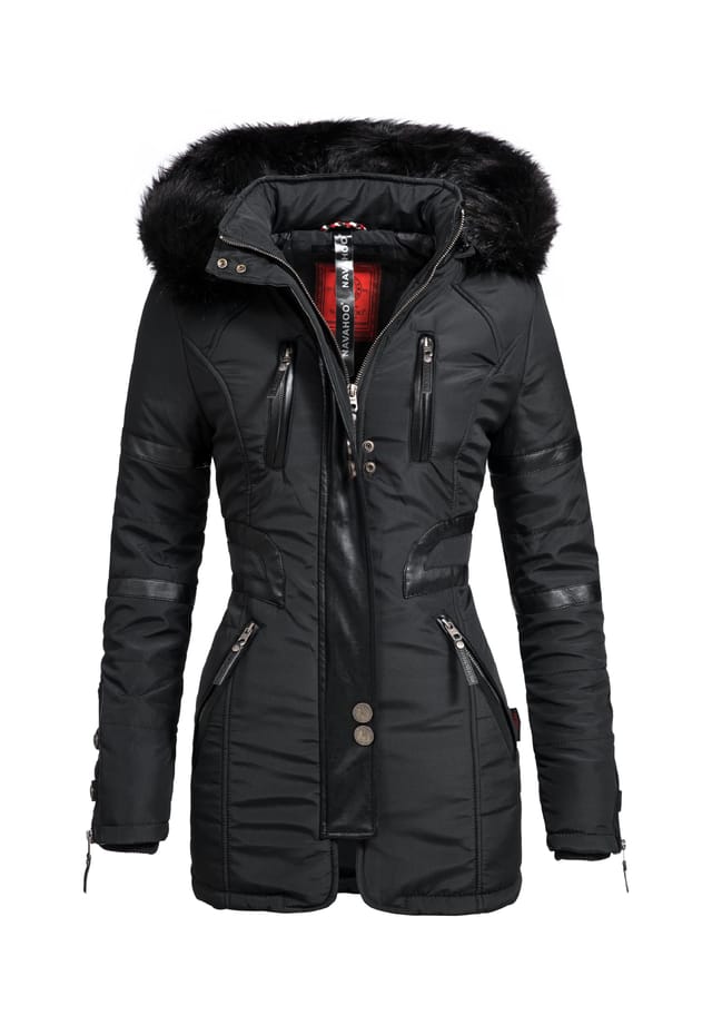 Зимнее пальто луна Navahoo, черный
Зимнее пальто луна Navahoo, черный