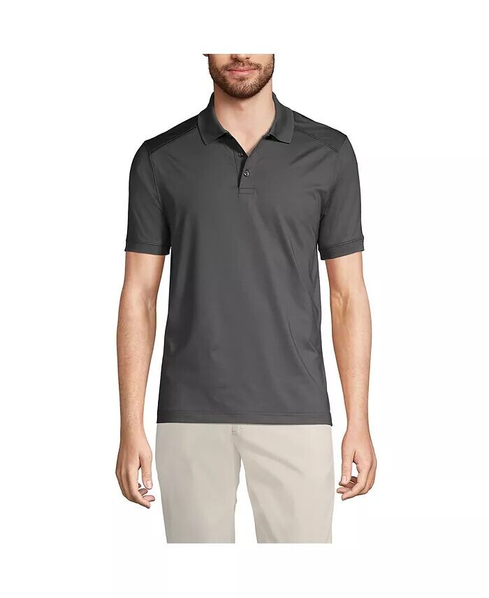 Мужская рубашка поло Rapid Dry Active с короткими рукавами Lands' End, серый
Мужская рубашка поло Rapid Dry Active с короткими рукавами Lands' End, серый