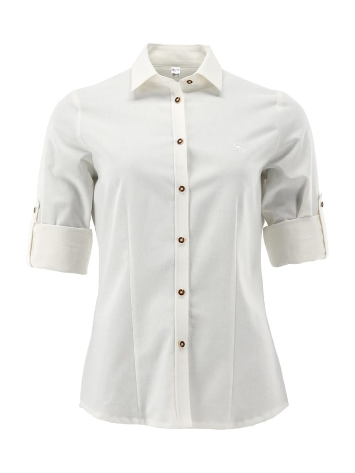 Традиционная блузка Ximora белого цвета OS-Trachten
Традиционная блузка Ximora белого цвета OS-Trachten