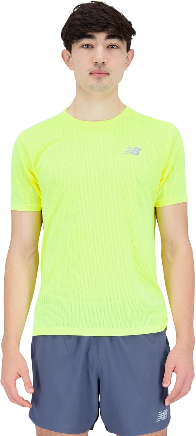 New Balance мужские Accelerate с коротким рукавом 20, Cosmic Pineapple Heather
New Balance мужские Accelerate с коротким рукавом 20, Cosmic Pineapple Heather