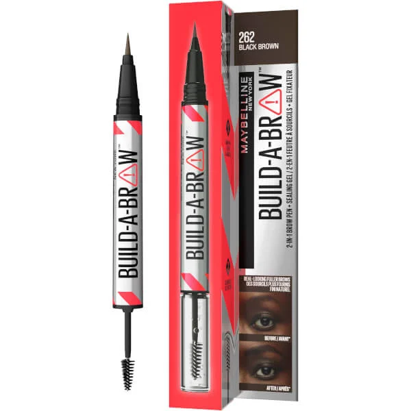 Maybelline build-a-brow 2 простых шага: карандаш и гель для бровей Maybelline New York, цвет black brown
Maybelline build-a-brow 2 простых шага: карандаш и гель для бровей Maybelline New York, цвет black brown