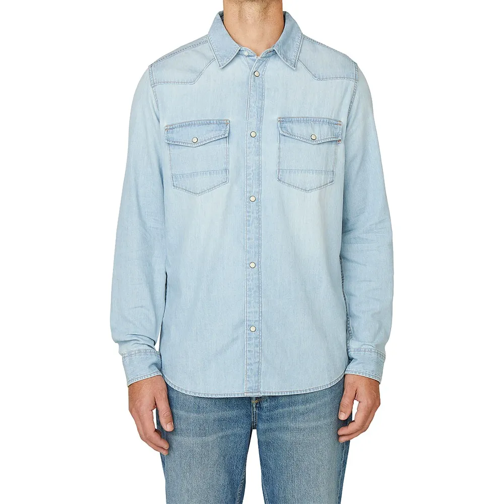 Рубашка Pepe Jeans Denim Regular, синий 
Рубашка Pepe Jeans Denim Regular, синий