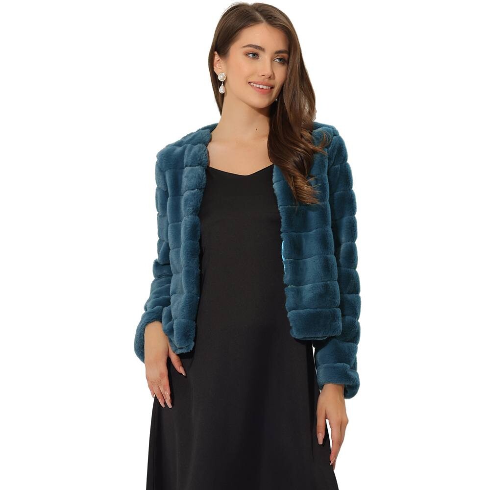 Женская однотонная однотонная лохматая шуба из мягкого искусственного меха без воротника с длинными рукавами ALLEGRA K, цвет Dark Grey Blue, Серый, Женская однотонная однотонная лохматая шуба из мягкого искусственного меха без воротника с длинными рукавам
Женская однотонная однотонная лохматая шуба из мягкого искусственного меха без воротника с длинными рукавами ALLEGRA K, цвет Dark Grey Blue, Серый, Женская однотонная однотонная лохматая шуба из мягкого искусственного меха без воротника с длинными рукавам