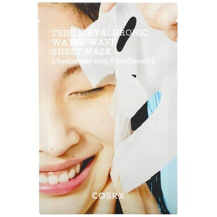 COSRX Triple Hyaluronic Water Wave Sheet Mask 20 мл — Маска для лица с гиалуроновой кислотой — Корейский уход за кожей — Без испытаний на животных — Без парабенов
COSRX Triple Hyaluronic Water Wave Sheet Mask 20 мл — Маска для лица с гиалуроновой кислотой — Корейский уход за кожей — Без испытаний на животных — Без парабенов