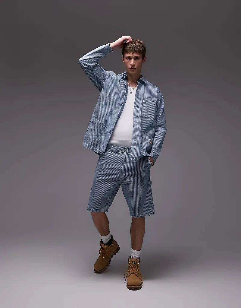 Плотницкие шорты CAT WWR в полоску из орехового дерева
Плотницкие шорты CAT WWR в полоску из орехового дерева