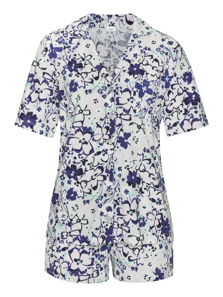 s.Oliver Короткие шорты синего, мятного цвета с цветочным принтом
s.Oliver Короткие шорты синего, мятного цвета с цветочным принтом