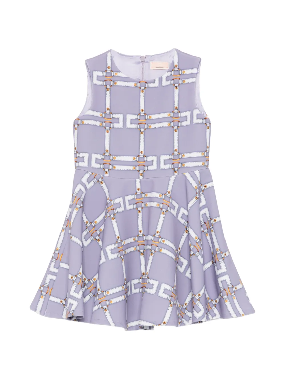 Платье без рукавов с узором Elisabetta Franchi La Mia Bambina, фиолетовый
Платье без рукавов с узором Elisabetta Franchi La Mia Bambina, фиолетовый