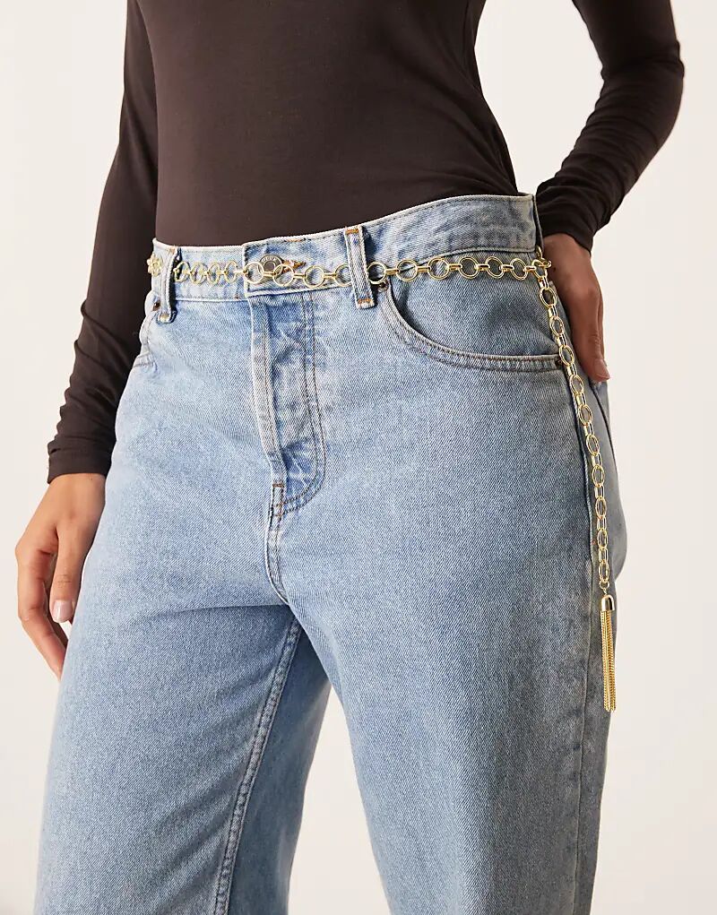 Ремень-цепочка My Accessories с кисточками из золота
Ремень-цепочка My Accessories с кисточками из золота