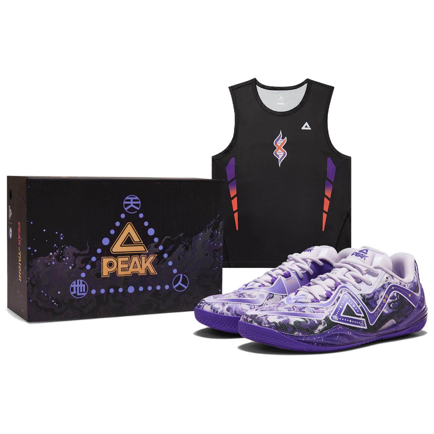 PEAK Баскетбольные кроссовки Rebound с низким верхом, противоскользящие и износостойкие, мужские, лавандового цвета
PEAK Баскетбольные кроссовки Rebound с низким верхом, противоскользящие и износостойкие, мужские, лавандового цвета