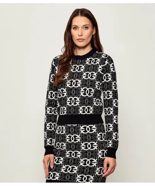 Цыганский свитер Regular fit Pinko, черный
Цыганский свитер Regular fit Pinko, черный