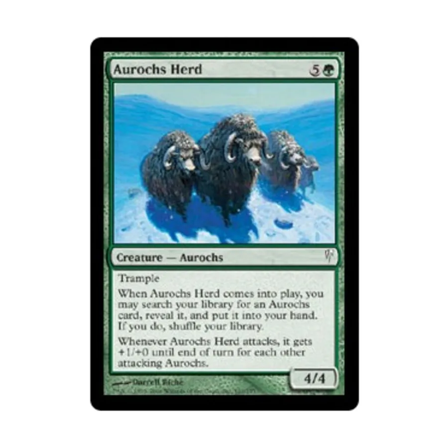 CCG Стадо зубров (C), MTG - Coldsnap
CCG Стадо зубров (C), MTG - Coldsnap