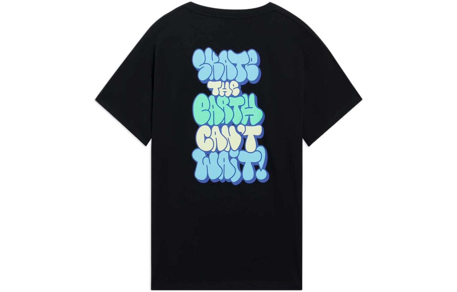 Футболка для скейтбординга унисекс, черная Lining, черный 
Футболка для скейтбординга унисекс, черная Lining, черный