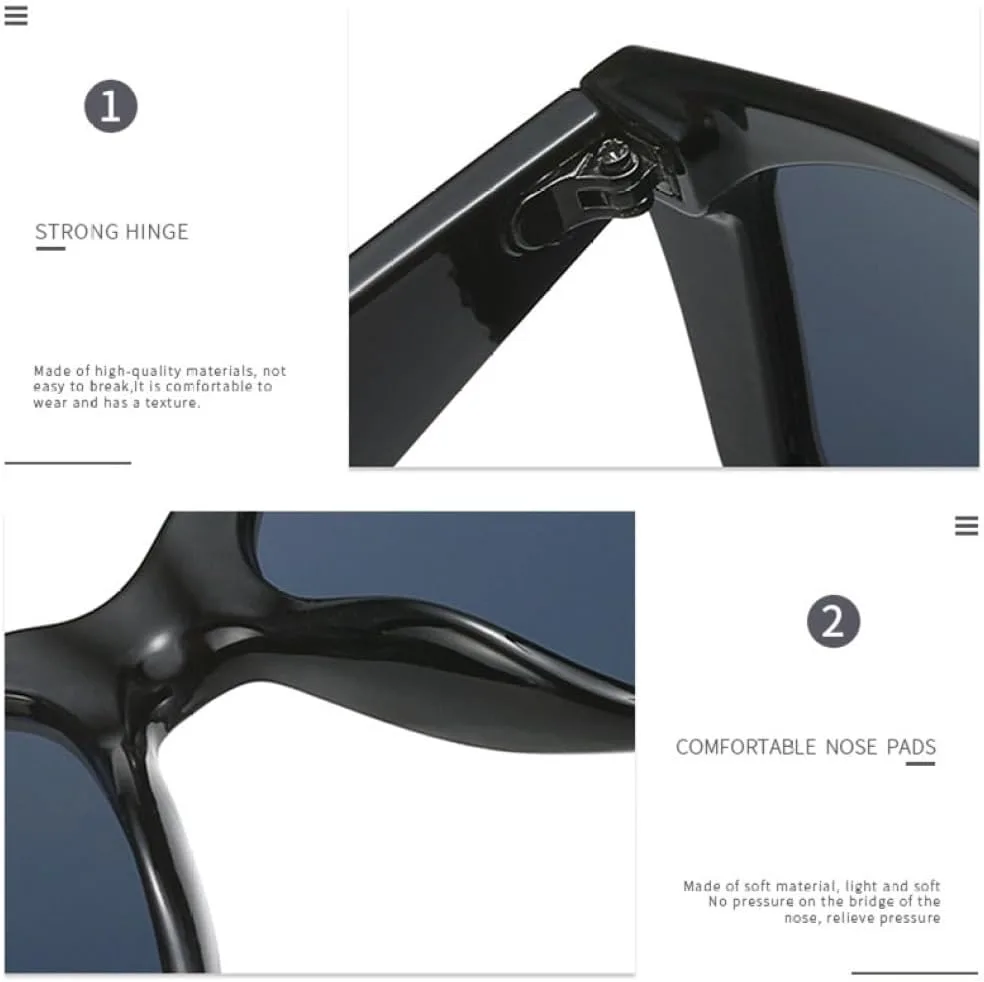 Солнцезащитные очки квадратной формы конфетного цвета 2027 года для женщин и мужчин, винтажные солнцезащитные очки с защитой от УФ-излучения UV400 MTZJH, White
Солнцезащитные очки квадратной формы конфетного цвета 2027 года для женщин и мужчин, винтажные солнцезащитные очки с защитой от УФ-излучения UV400 MTZJH, White