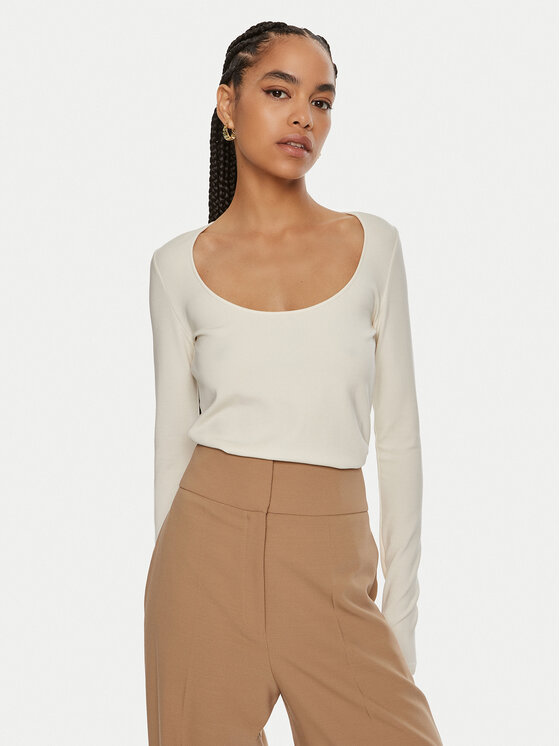 Блузка slim fit 50512849 Boss, экрю
Блузка slim fit 50512849 Boss, экрю