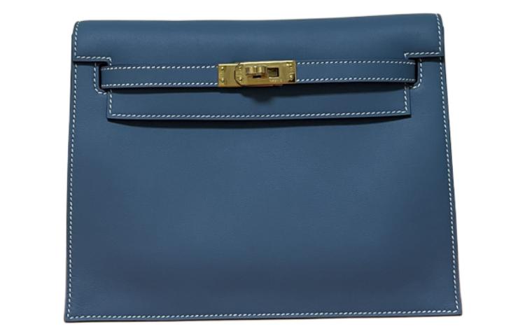 HERMES Клатч Kelly Danse Swift Leather Women's Bleu Jean Denim Blue
HERMES Клатч Kelly Danse Swift Leather Women's Bleu Jean Denim Blue