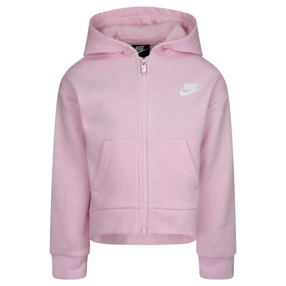 Толстовка Nike Club Fleece High Low full zip, розовый
Толстовка Nike Club Fleece High Low full zip, розовый