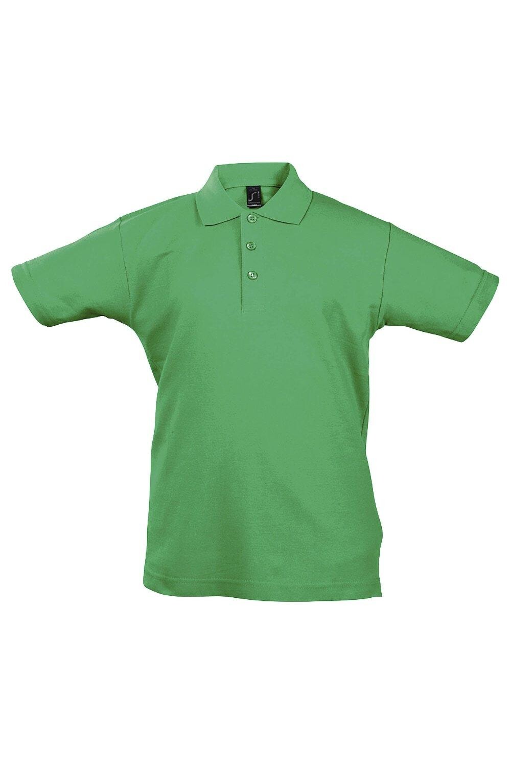 Рубашка поло Summer II из пике SOL'S, зеленый
Рубашка поло Summer II из пике SOL'S, зеленый