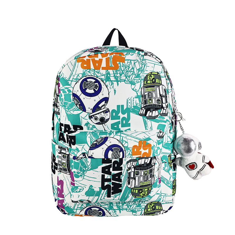 BALANG Нейлоновый рюкзак унисекс черно-синий и бело-оранжевый, Green+Silver Face Astronaut Charm
BALANG Нейлоновый рюкзак унисекс черно-синий и бело-оранжевый, Green+Silver Face Astronaut Charm