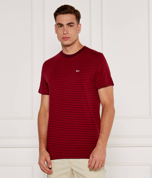 Футболка мужская Tommy Jeans в полоску, красный
Футболка мужская Tommy Jeans в полоску, красный