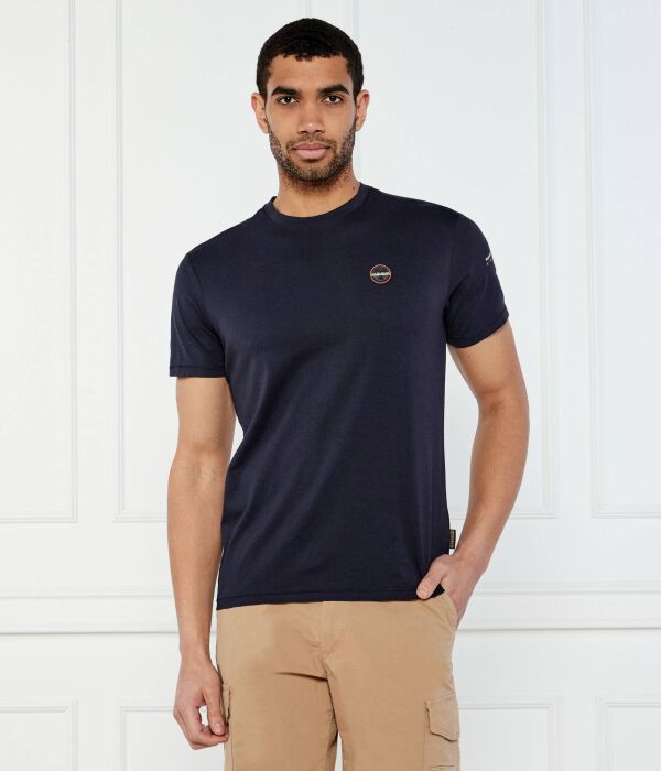 Футболка с значком s Regular fit Napapijri, синий
Футболка с значком s Regular fit Napapijri, синий