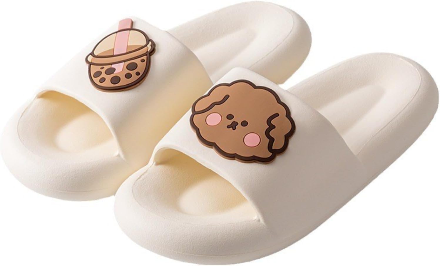 YASYGOSHOO Ультра-мягкие милые тапочки в виде собаки для мужчин и женщин; Нескользящие; Быстросохнущие; С толстой подошвой; Для ванной, плавания, пляжа, дома и улицы, белый
YASYGOSHOO Ультра-мягкие милые тапочки в виде собаки для мужчин и женщин; Нескользящие; Быстросохнущие; С толстой подошвой; Для ванной, плавания, пляжа, дома и улицы, белый