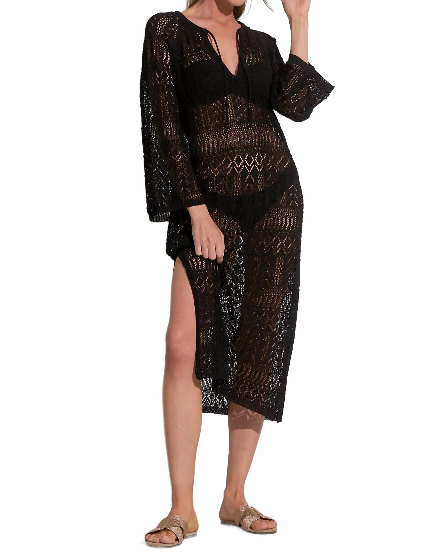 Aruba Cover-Up In Black ELAN
Aruba Cover-Up In Black ELAN