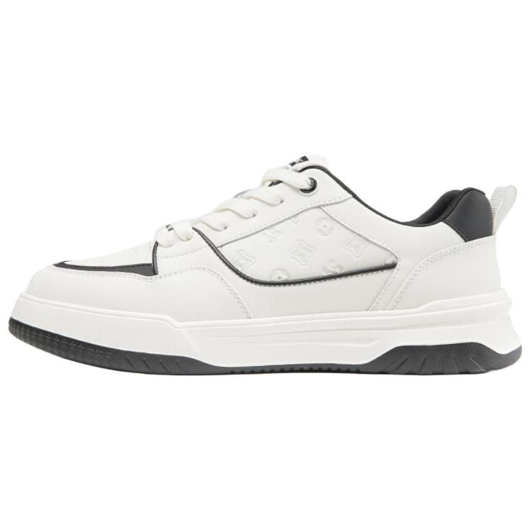 Низкие кроссовки для скейтбординга мужские бело-черные AOKANG 
Низкие кроссовки для скейтбординга мужские бело-черные AOKANG