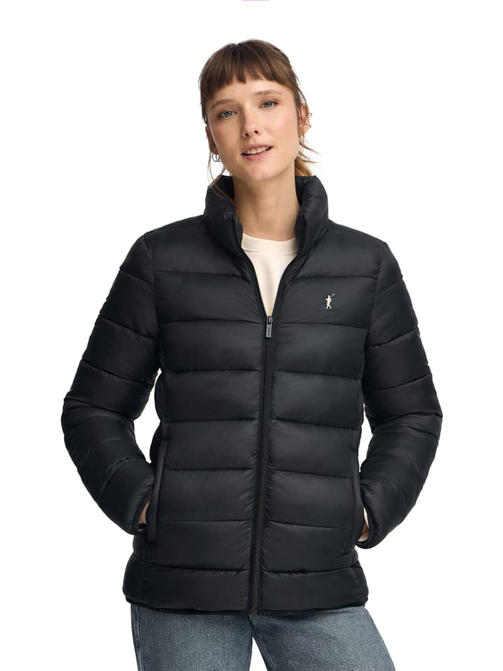 Сверхлегкая куртка черного цвета Polo Club
Сверхлегкая куртка черного цвета Polo Club