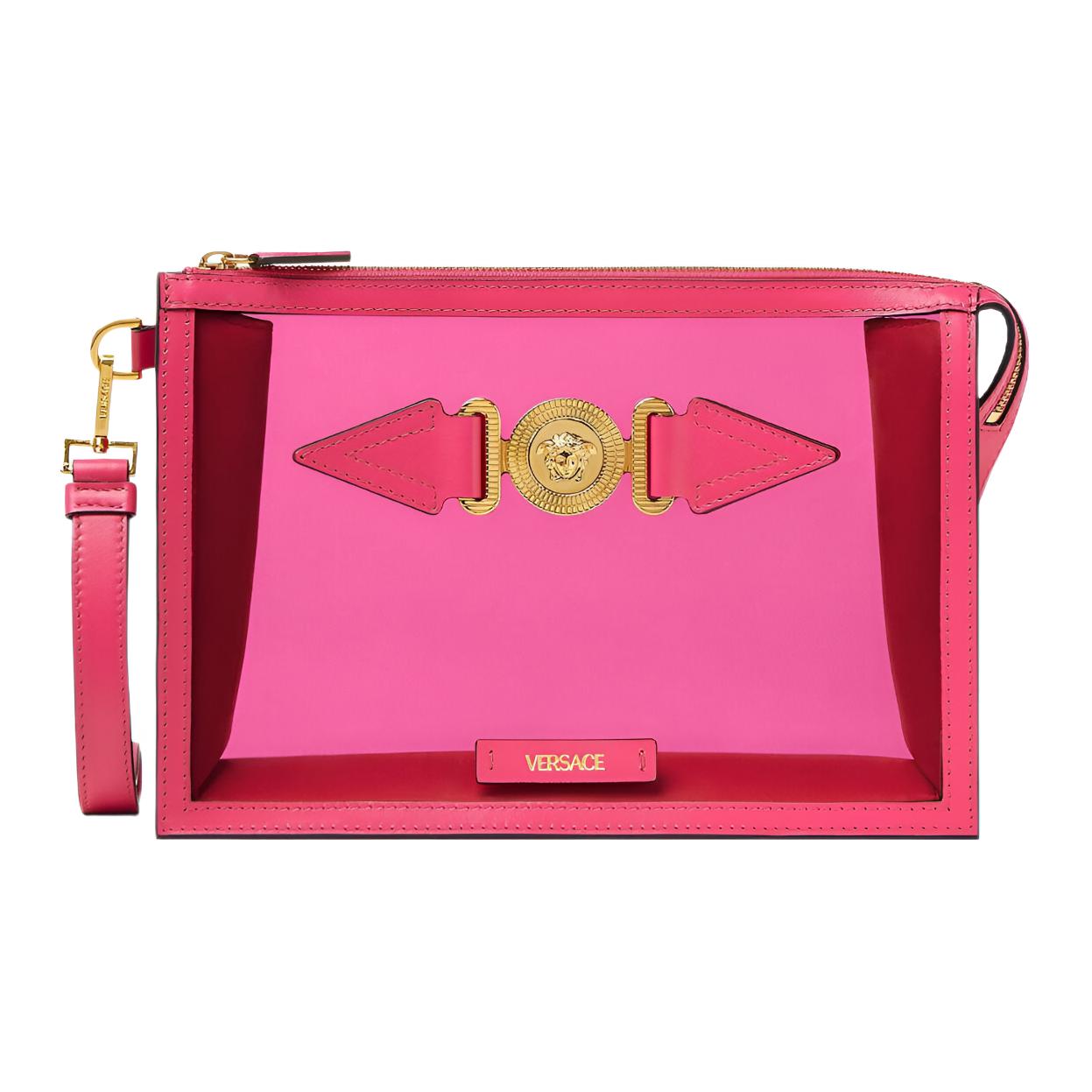VERSACE Прозрачный клатч Men's Pink
VERSACE Прозрачный клатч Men's Pink