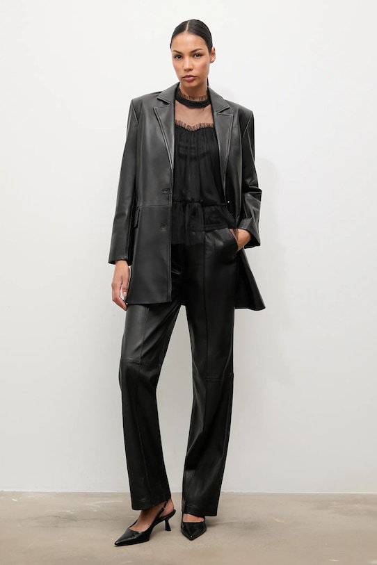 Кожаная куртка Answear.Lab, черный
Кожаная куртка Answear.Lab, черный