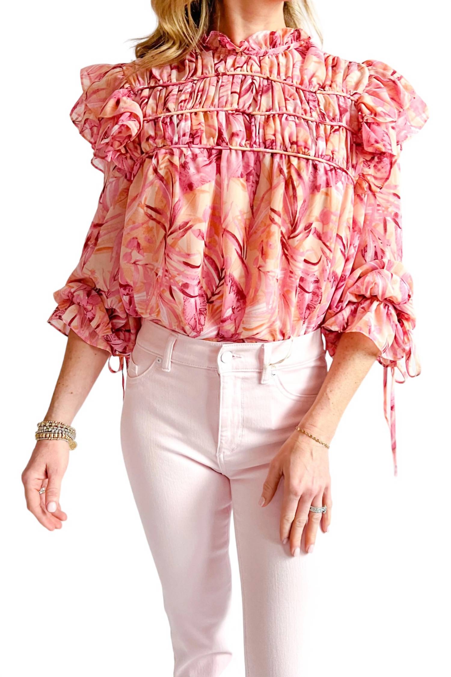 Топ с длинными рукавами и воротником-стойкой, цвет румянец entro, красный
Топ с длинными рукавами и воротником-стойкой, цвет румянец entro, красный