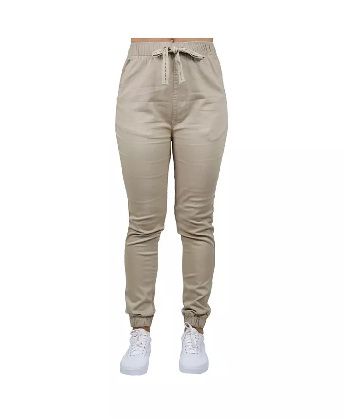 Женские спортивные брюки свободного кроя из эластичного твила Galaxy By Harvic, коричневый/бежевый 
Женские спортивные брюки свободного кроя из эластичного твила Galaxy By Harvic, коричневый/бежевый