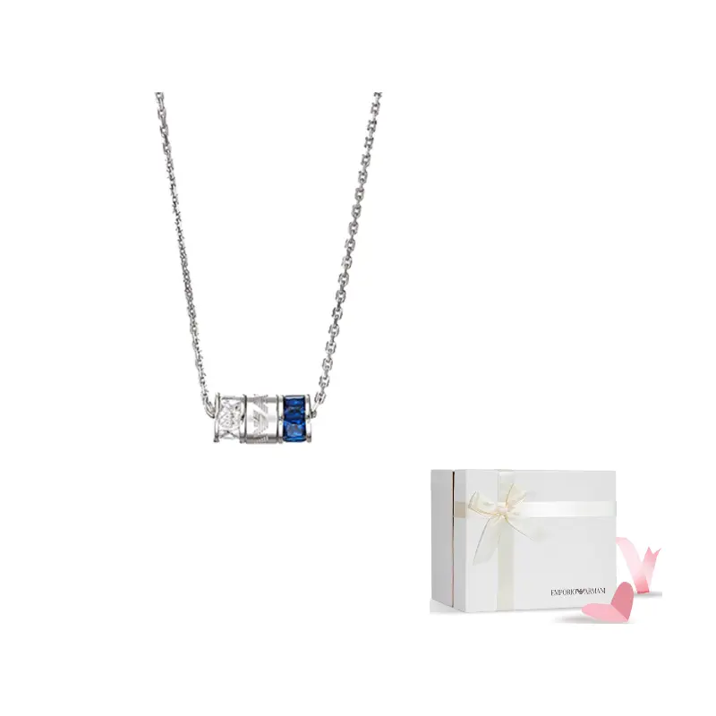 Кулон Rondelle из стерлингового серебра 925 пробы EMPORIO ARMANI, серебряный
Кулон Rondelle из стерлингового серебра 925 пробы EMPORIO ARMANI, серебряный